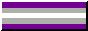 gray asexual flag